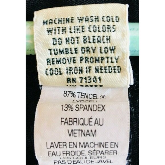 L L Bean Women Jersey Knit Dress 3/4 Sleeves Jersey Princess Cut  Stretch Size S - Picture 7 of 12